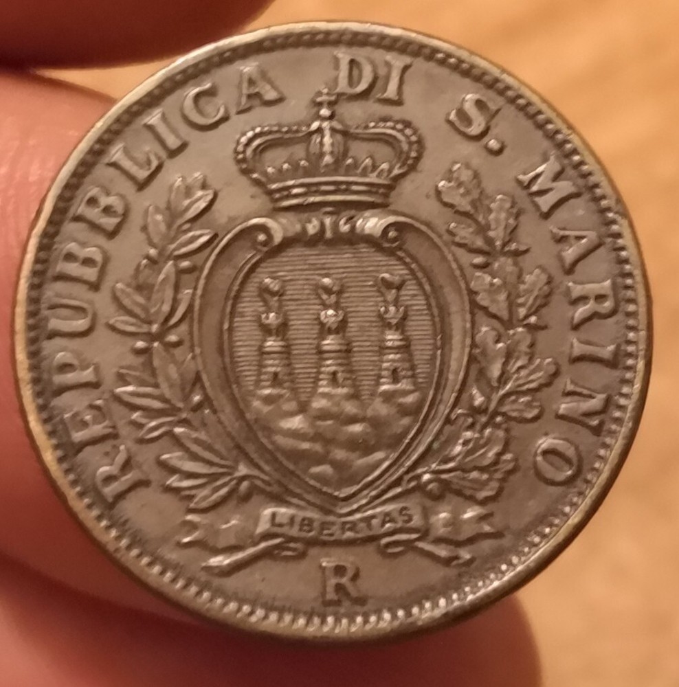 10 Centesimi 1938, San Marino, Ref. 4690