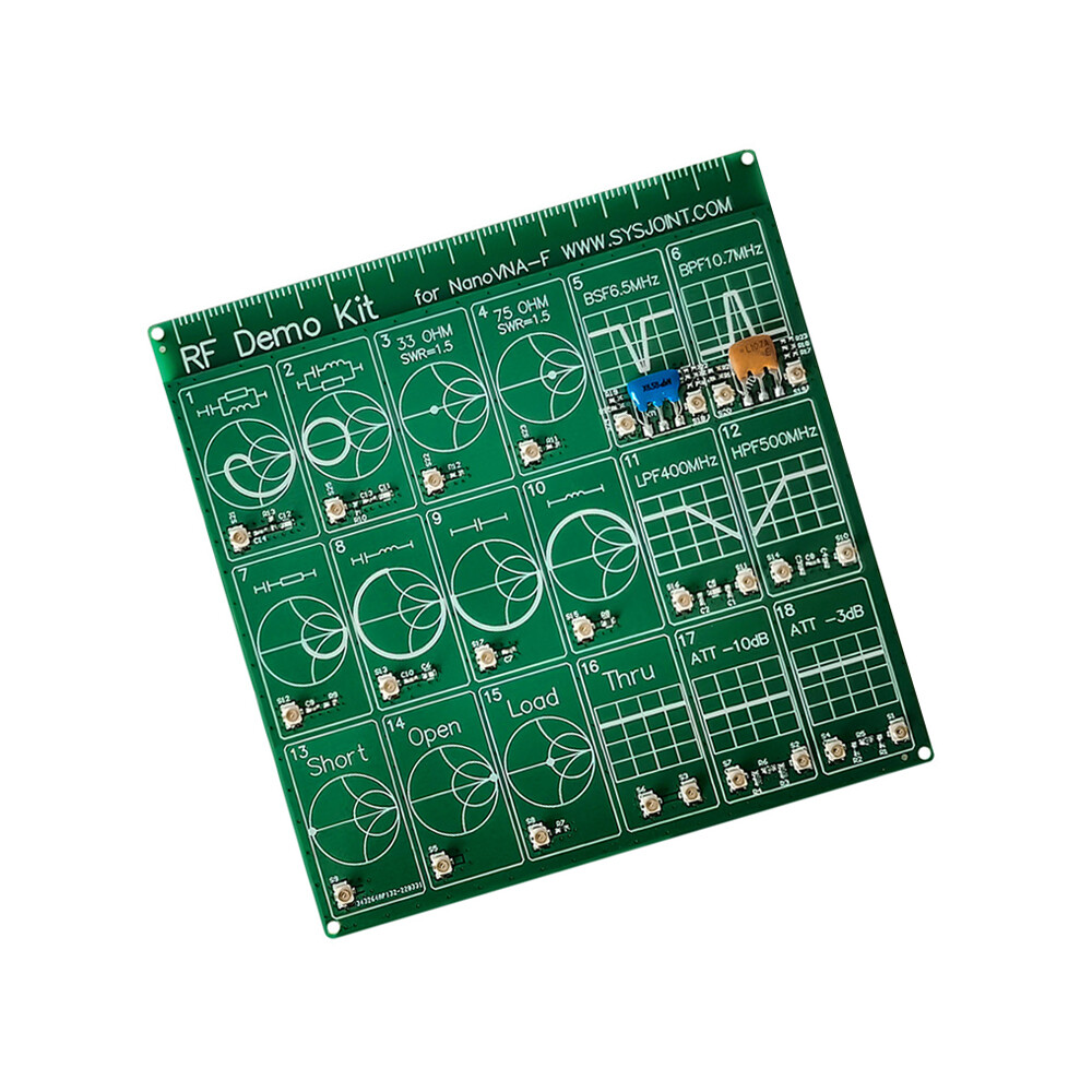RF Demo Kit NanoVNA RF Test Module 18 Functional Module Vector Network Analyzers