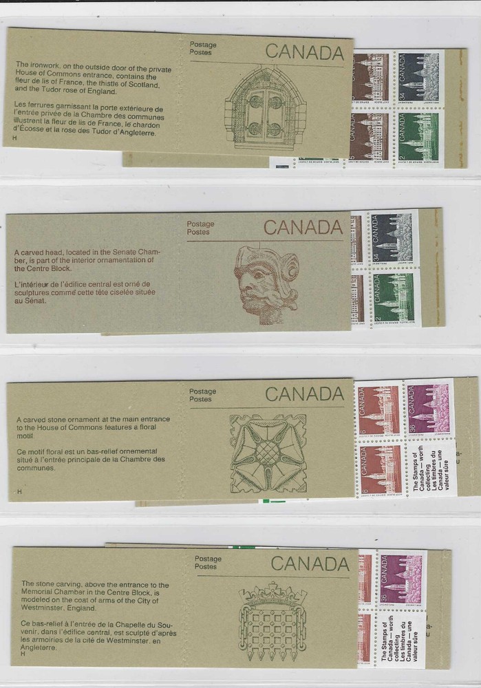 CANADA: STAMP BOOKLETS