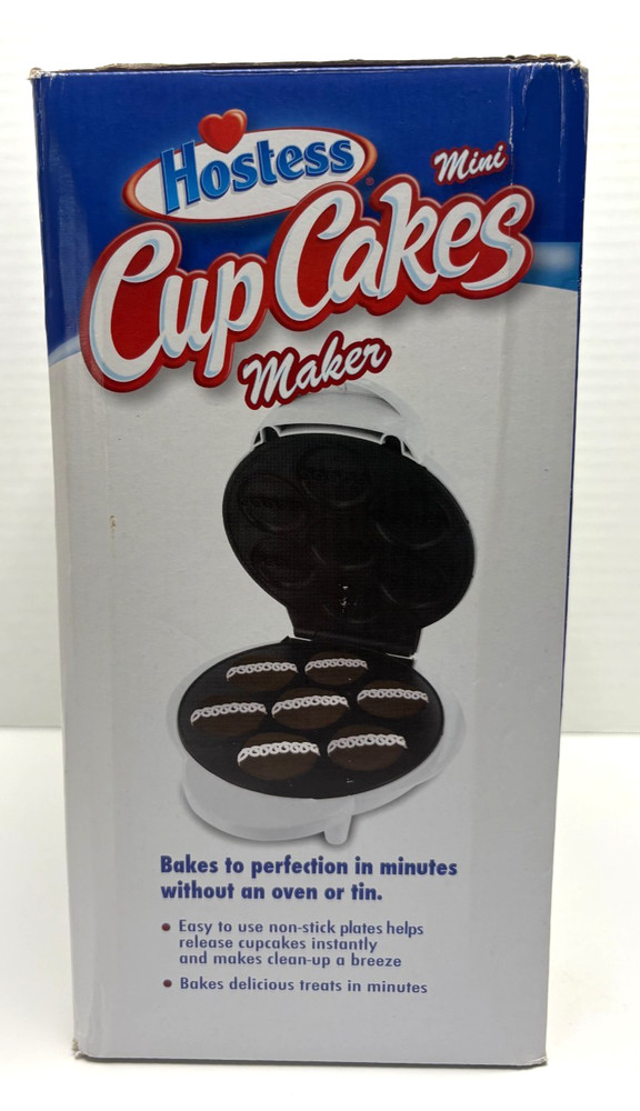 HOSTESS Mini Cupcakes Maker Bake Hostess Cupcakes at Home--NEW