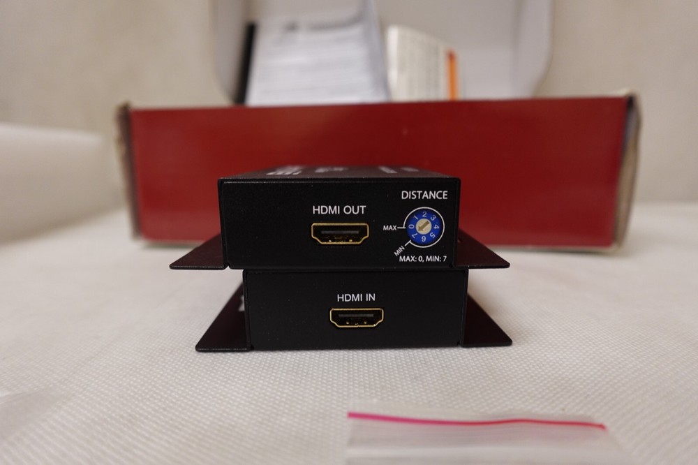 BINARY HD-2CAT-1080P-130 HDMI Extender Transmitter And Receiver Power Supply