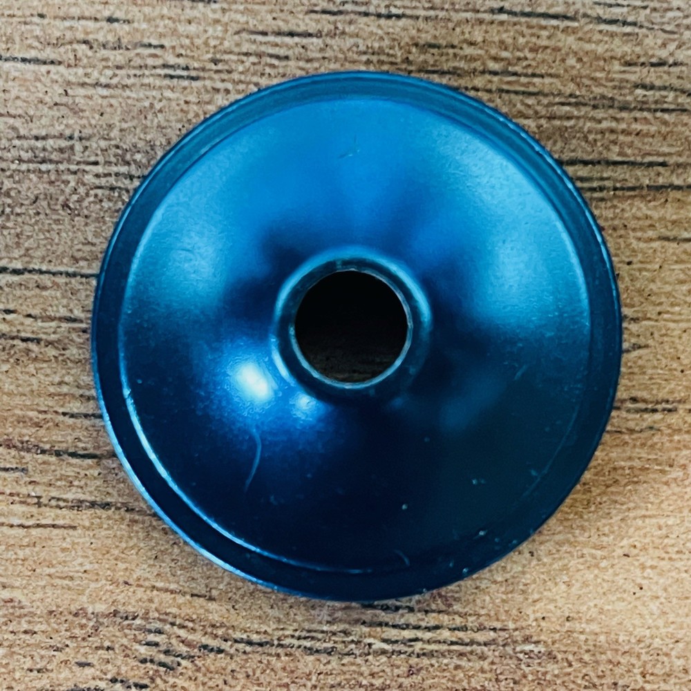 Cane Creek 1 1/8 Threadless Headset Top Cap Blue Aluminum