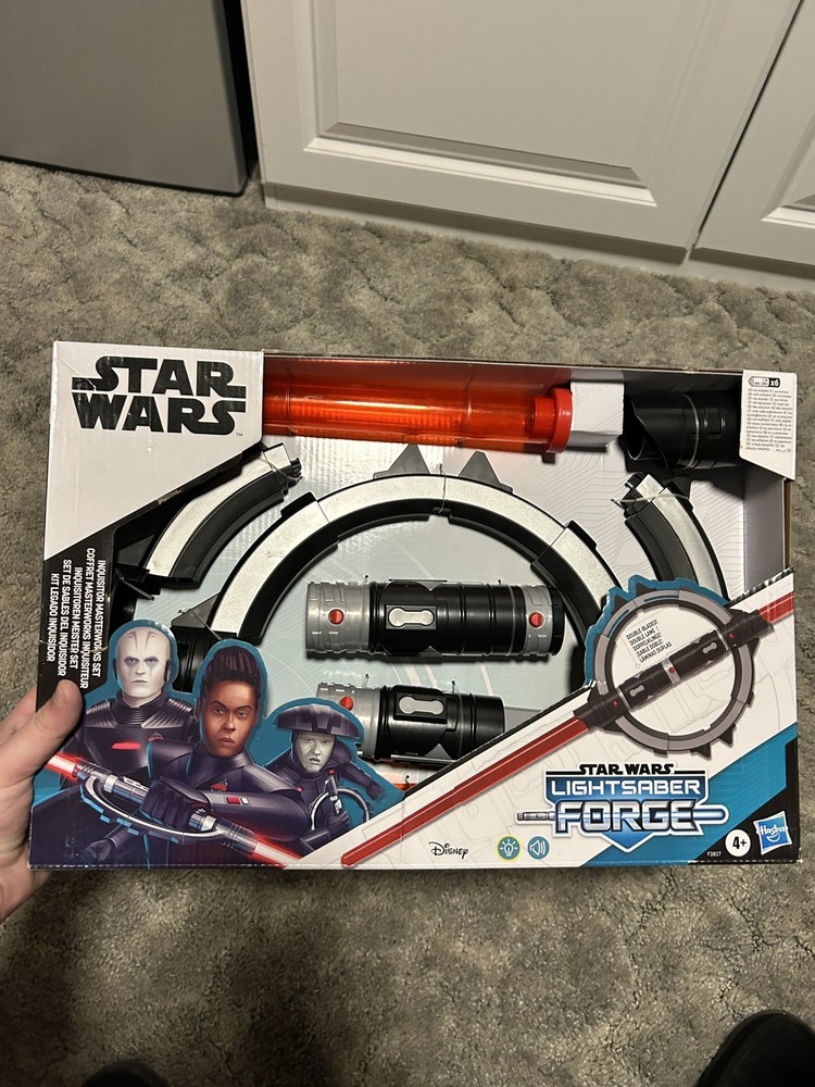 STAR WARS Lightsaber Forge Inquisitor Masterworks Set Double-Bladed
