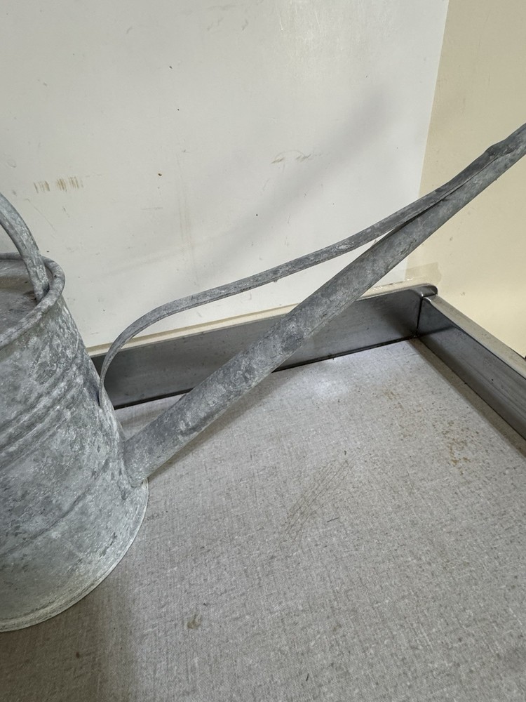 Restoration Hardware Watering Can Poland Galvanized