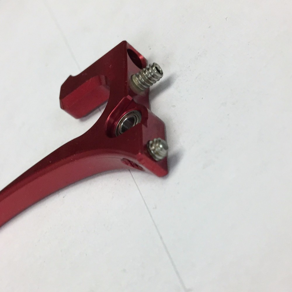 NEW - Custom Products CP Paintball PM7 Rake Trigger - Red