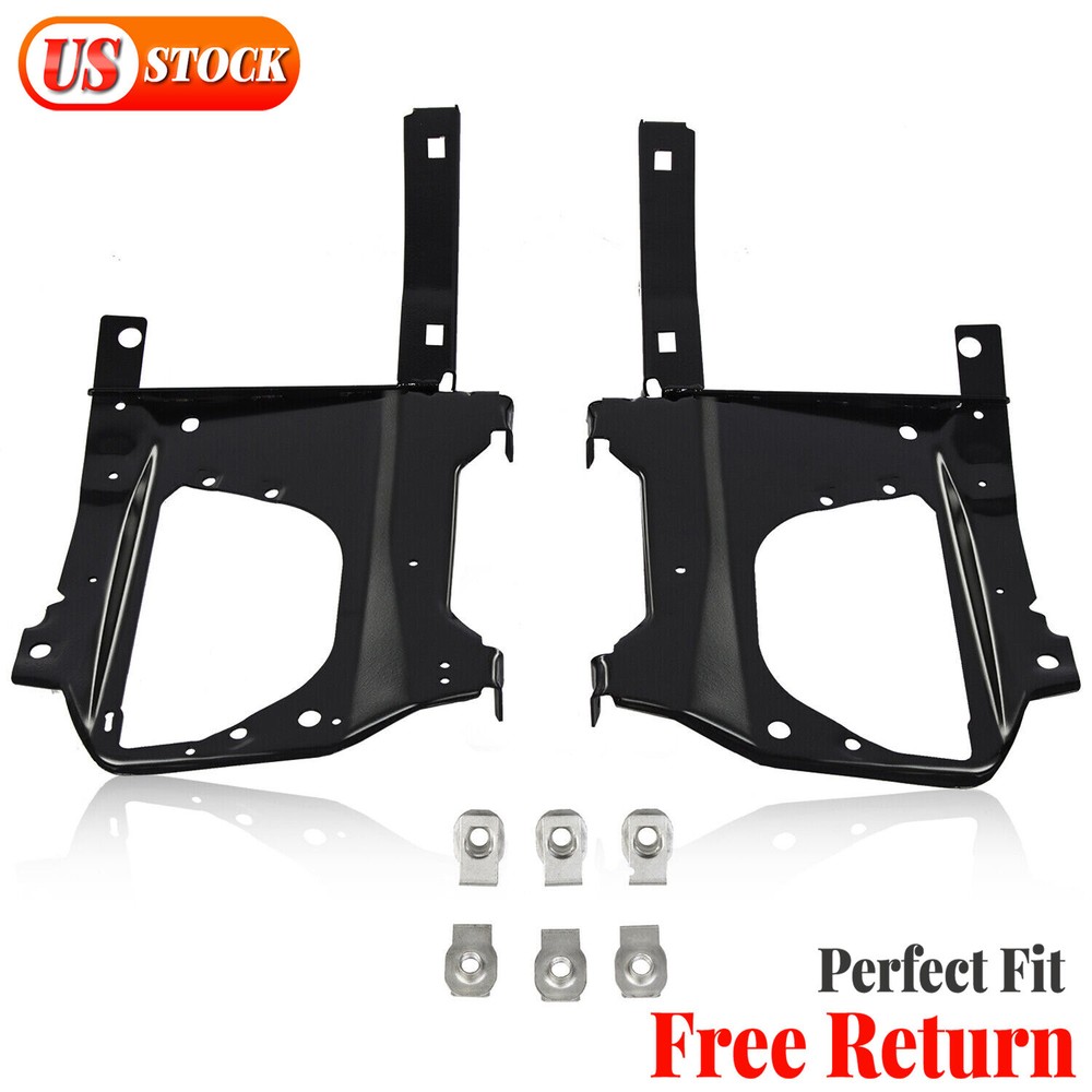 For 2010-2018 Dodge Ram 2500 3500 Front Bumper Bracket Kit Right & Left