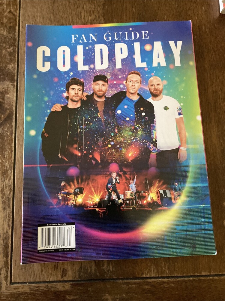 COLDPLAY FAN GUIDE 2024 CENTENNIAL Magazine Special