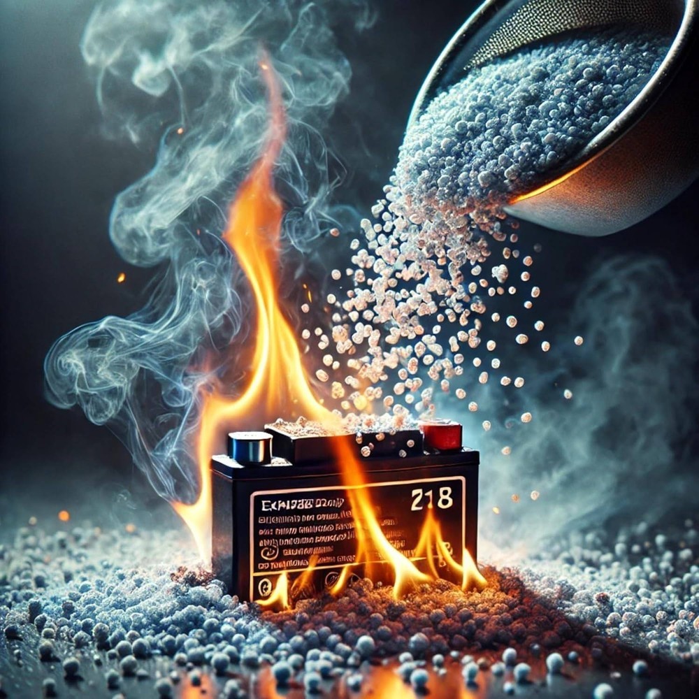 lithium Battery fire extinguisher