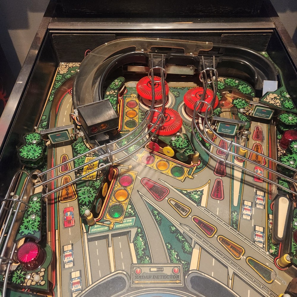 HIGH SPEED Pinball Machine - Williams 1986