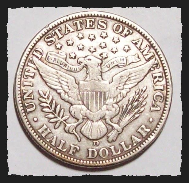 1912-D BARBER HALF DOLLAR Nice Solid XF #31C77