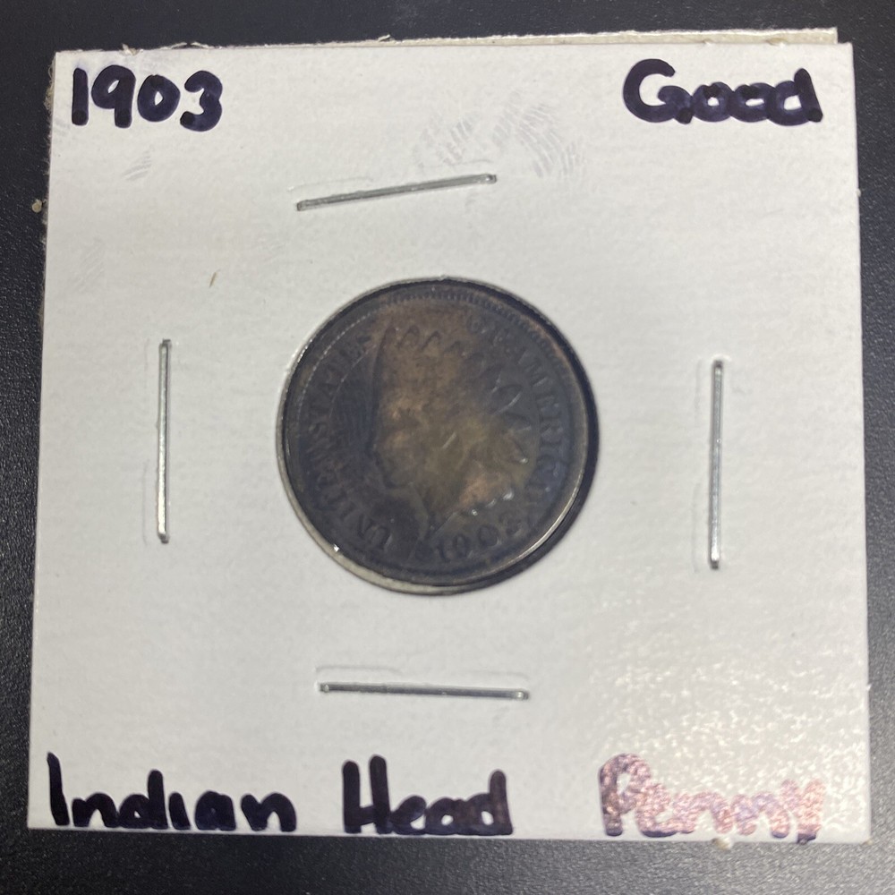 1903 Indian Head Cent Good Condition Penny