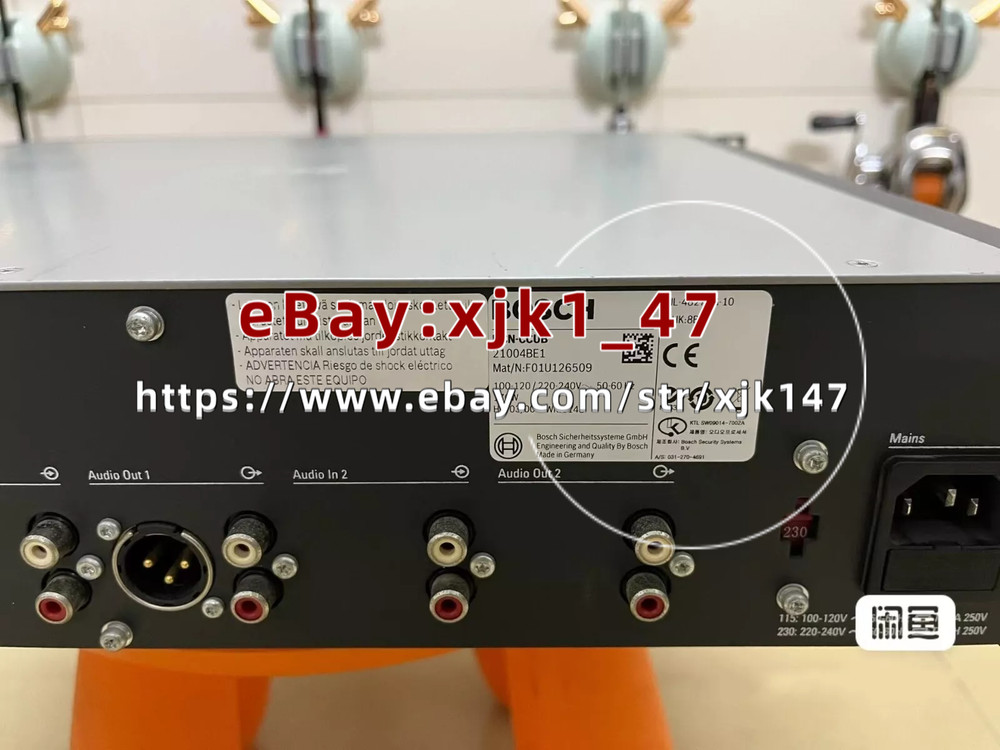 1PCS USED BOSCH DCN-CCUB central controller (DHL or EMS)/xjk