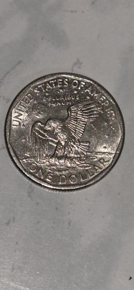 1979 S Susan B. Anthony Dollar Type 1 Filled In Mint Error