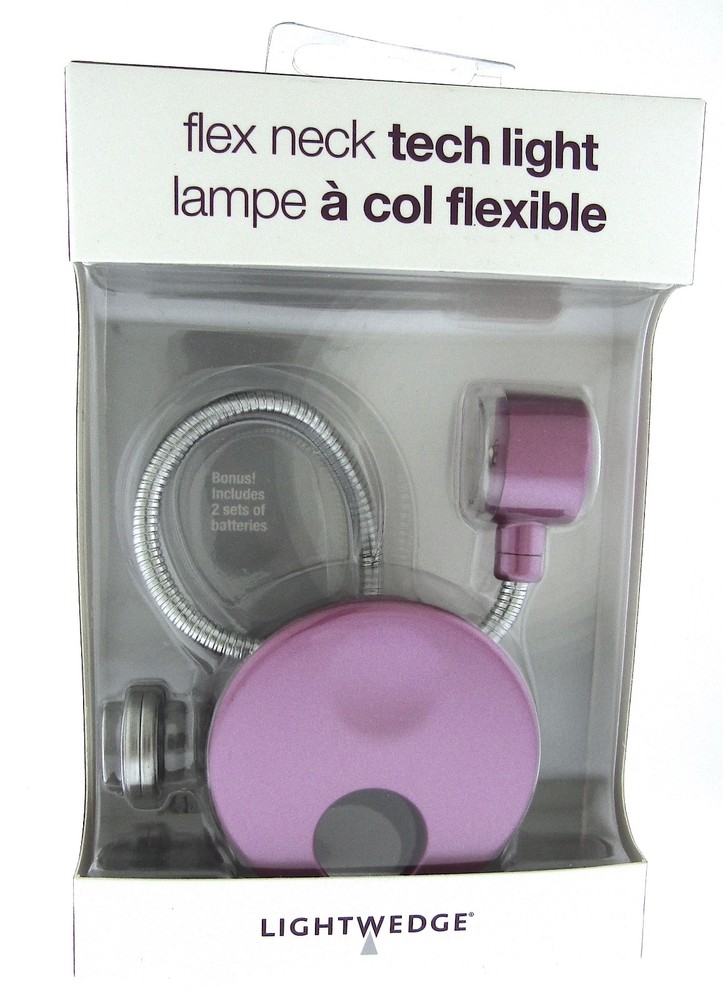 LightWedge Flex Neck Tech Light LED - Metallic Razzleberry - NEW