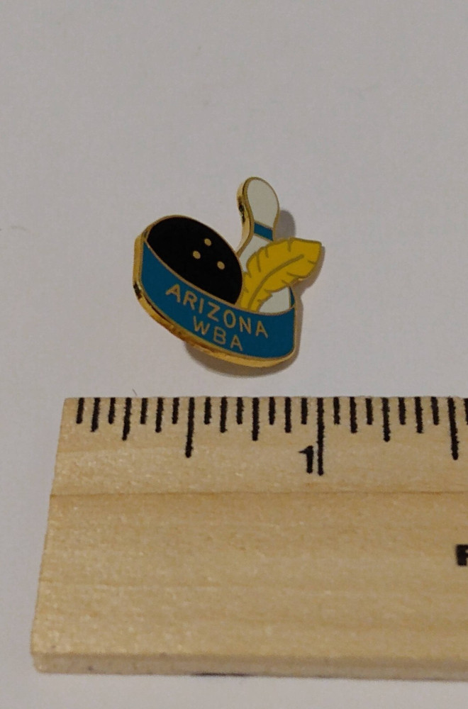 Arizona WBA Bowling Lapel Pin