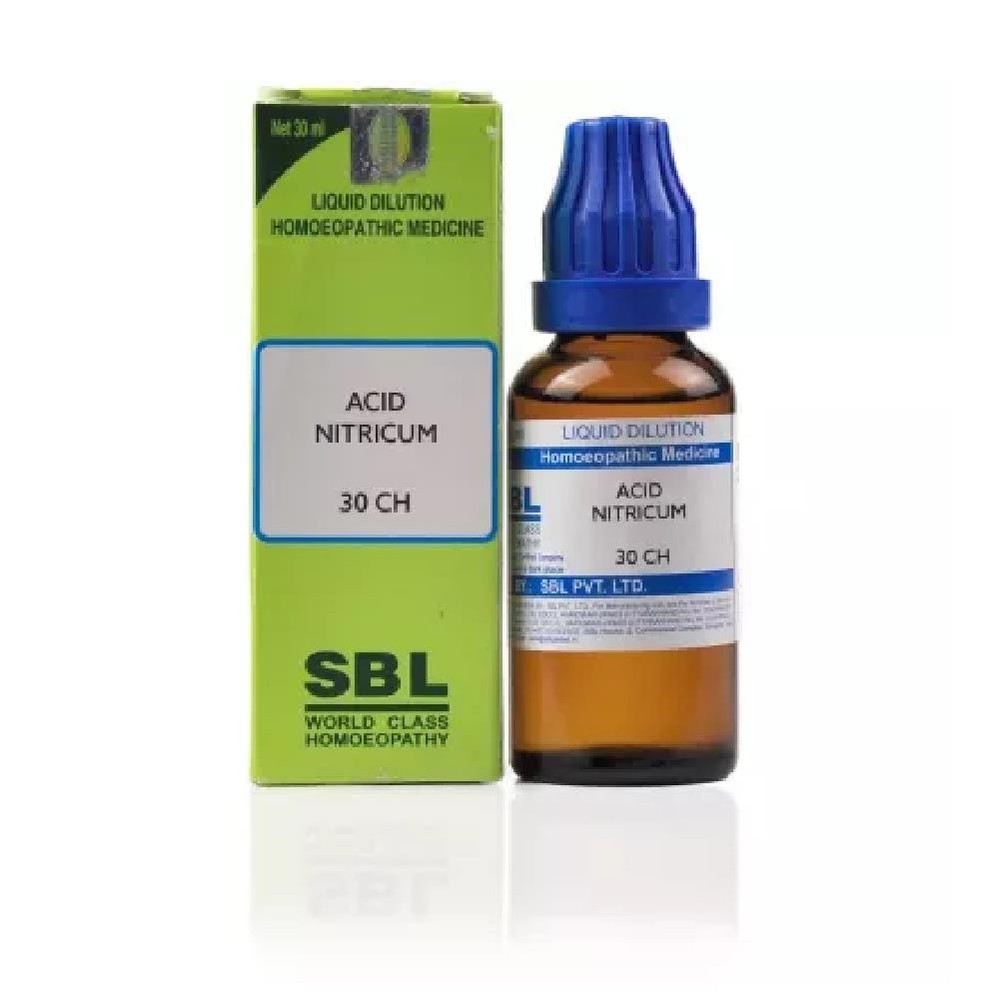 SBL Homeopathic Acid Nitricum (30 ML / 100 ML) (Select Potency)