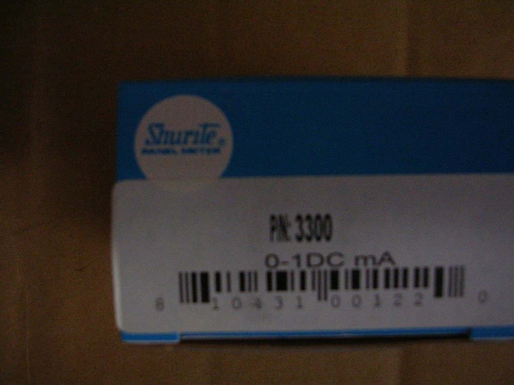 3300 SHURITE PANEL METER