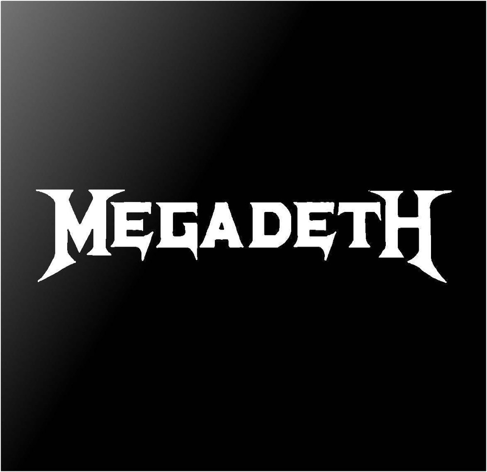 Megadeth Vinyl Die Cut Decal
