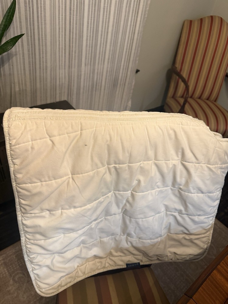 Passier White Dressage Saddle Pad FlexiPad