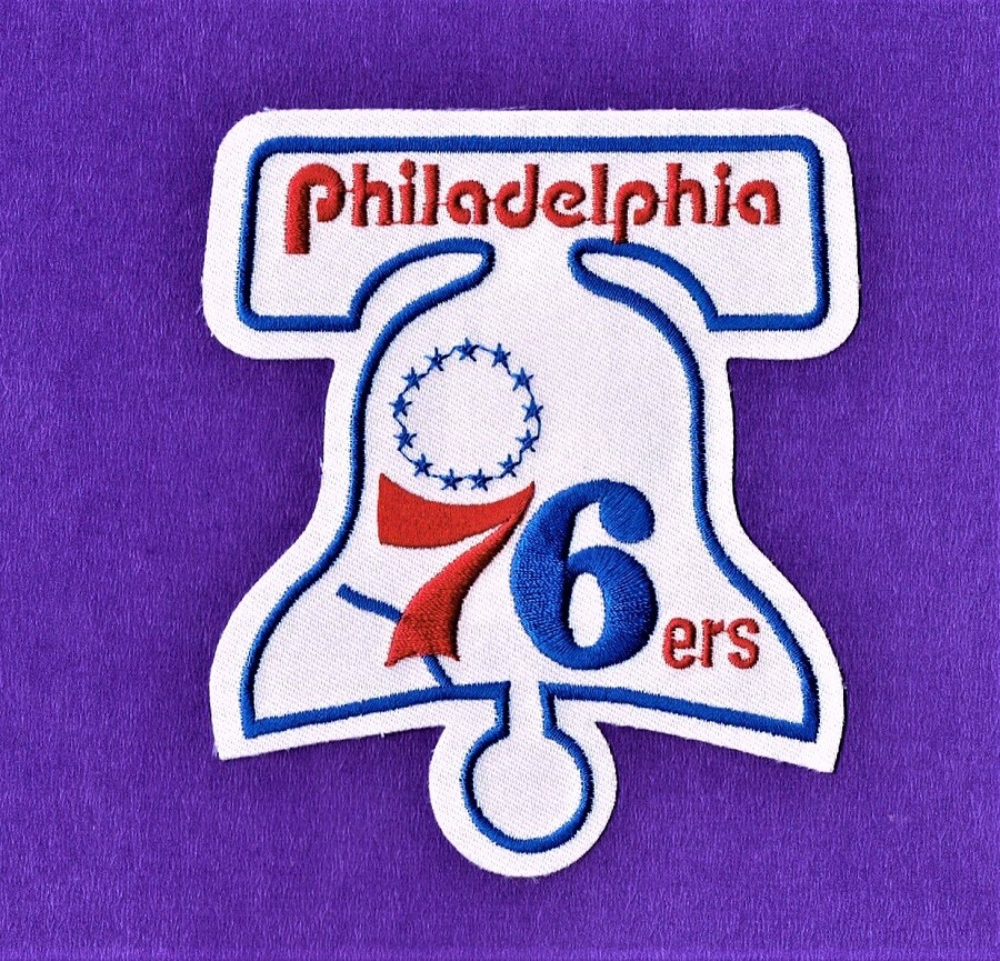 PHILADELPHIA 76ERS EMBROIDERED NBA PATCH
