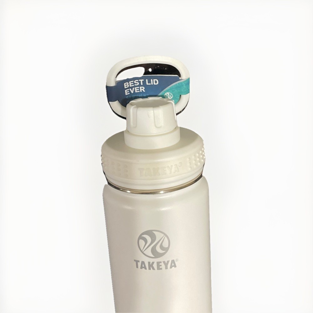 Takeya Water Bottle 530ml White