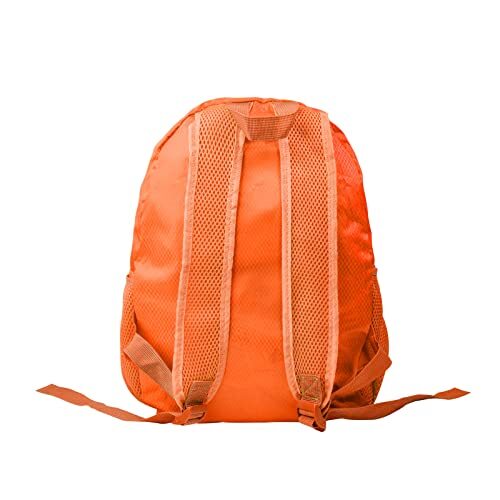 25L Backpack Packable Foldable Ultra Lightweight Water Resistant Durable Orange