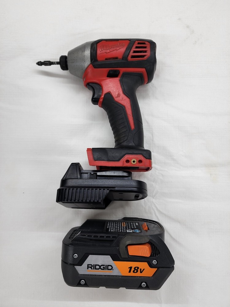 Milwaukee tool to Ridgid battery adapter