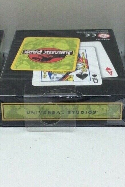 Original Jurassic Park 54 Playing Cards Universal Studios