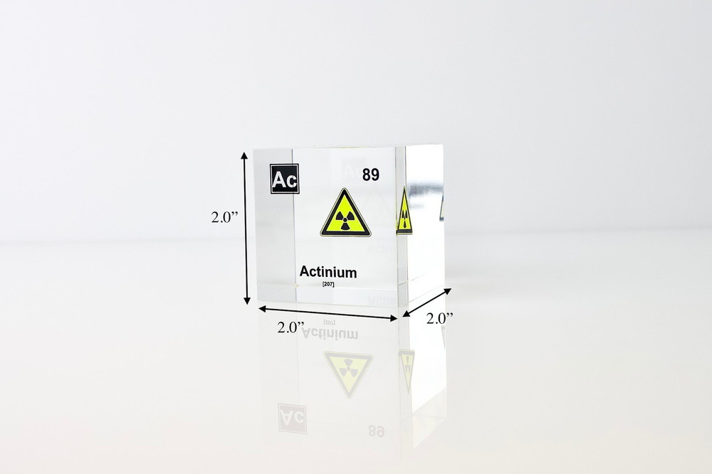 Actinium Element Cube