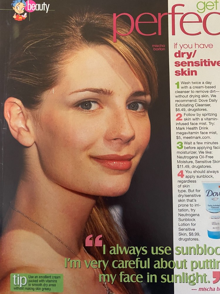 Mischa Barton, Full Page Vintage Pinup