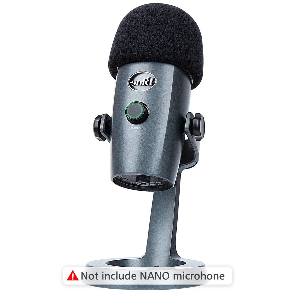 Yeti Nano Microphone Foam Windscreen - Pop Filter Cover 1 Pack
