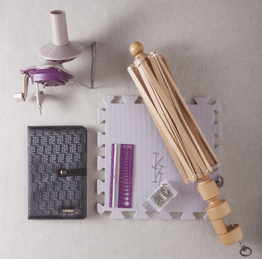 Premium Knitting Chart Keeper Magnetic Pattern Holder Foldable Stand Case