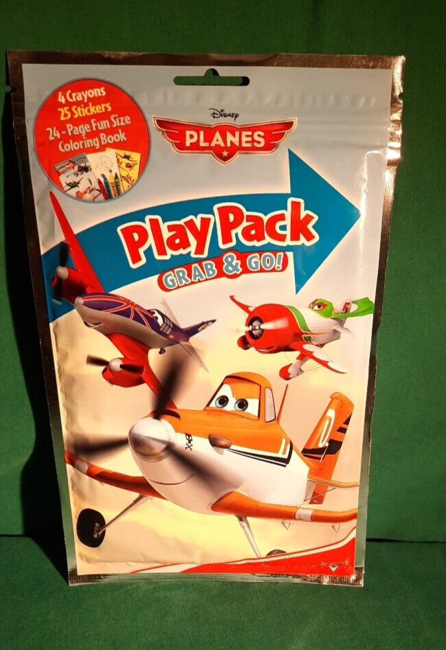Disney Planes Play Pack Activity Set Coloring Stickers NEW