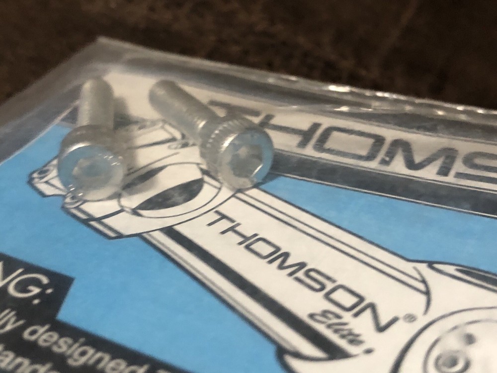 Thomson Stem Bolts 2 Ea. Silver SM- H001
