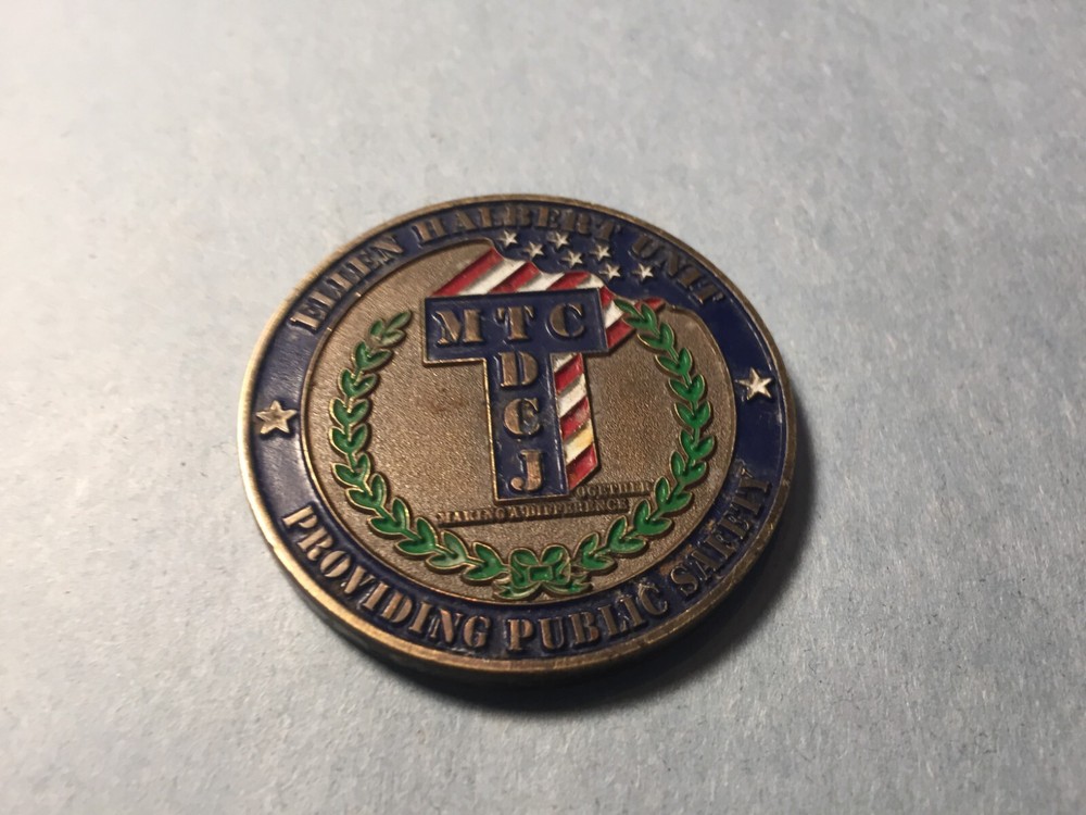 Ellen Halbert Unit -"Providing Public Safety" Challenge Coin -