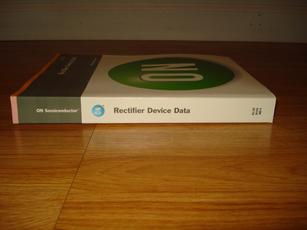ON Semiconductor Rectifier Device Data Databook, Jan 2003