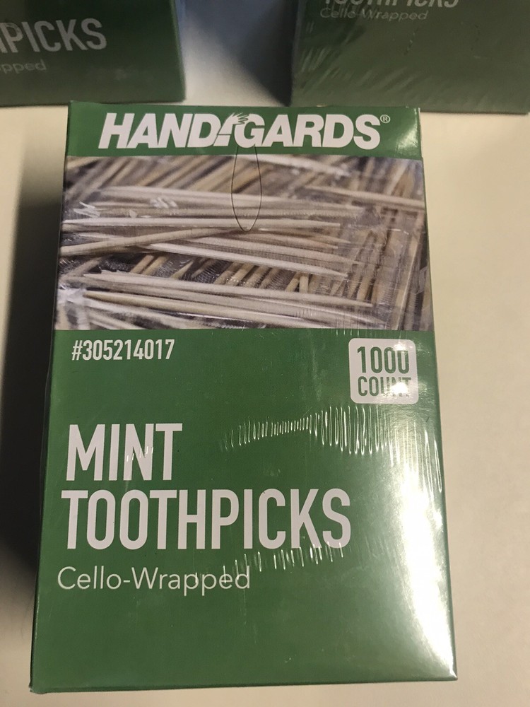 1000 - MINT TOOTHPICKS Cello - Wrapped