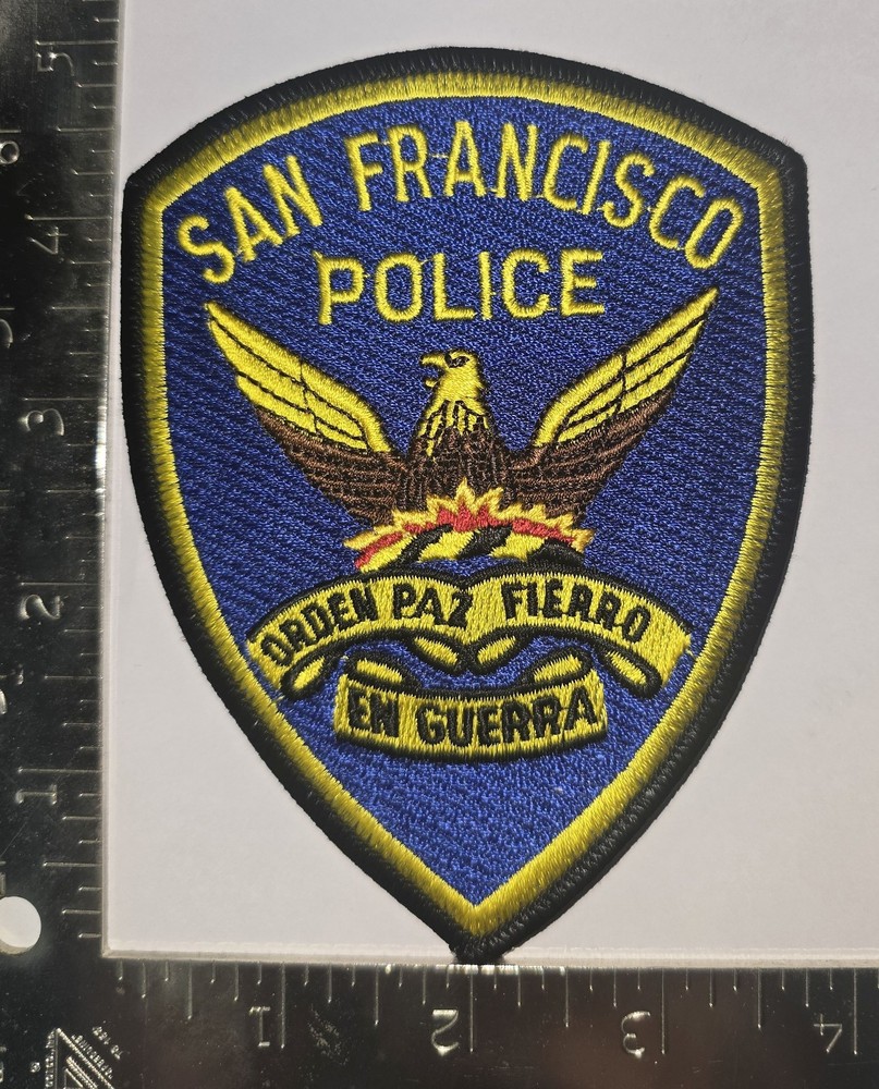 San Francisco Police Patch – Eagle & Sunburst