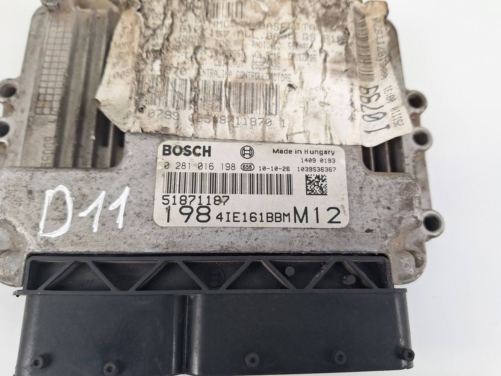 Fiat Bravo 2008 Other Control Units Modules 51871187 BVV328