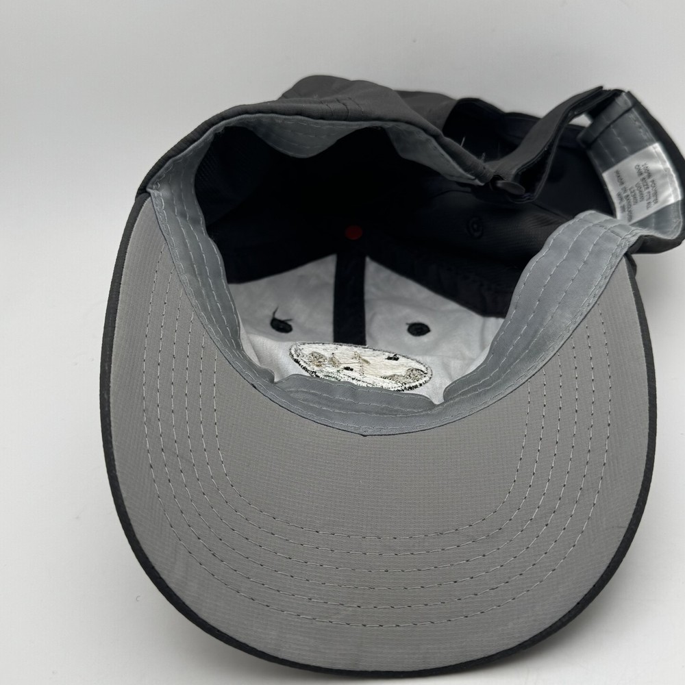 Bearpath Golf Course Baseball Cap Hat Adjustable Gray Performance Polyester