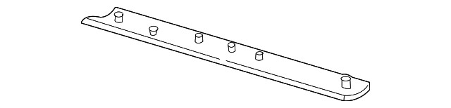 Genuine GM Upper Molding 15747516