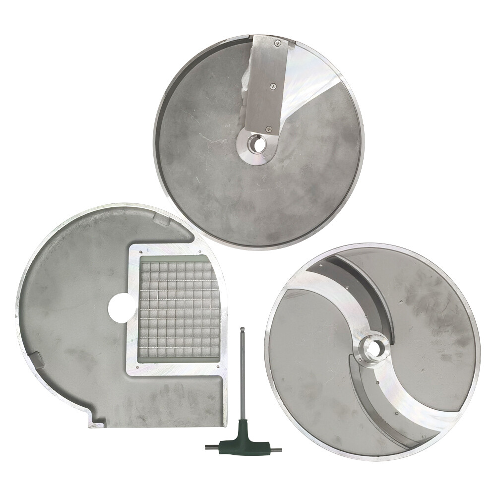 Double-head Frequency Conversion Vegetable Fruit Cutting Machine Slicer Dicer