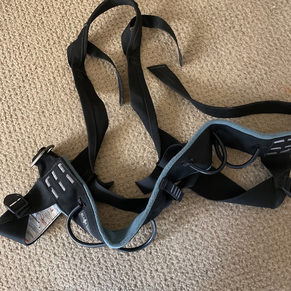 Black Diamond Harness Rock Climbing