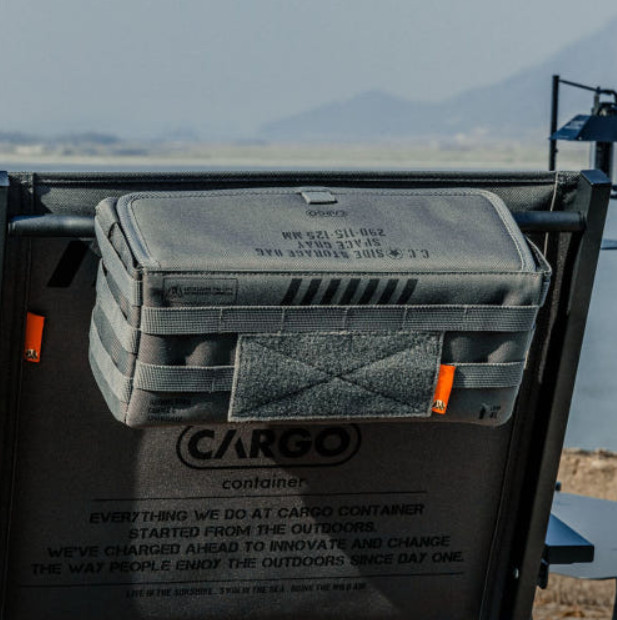 [Cargo container] Camping storage bag Multipurpose Gray storage bag