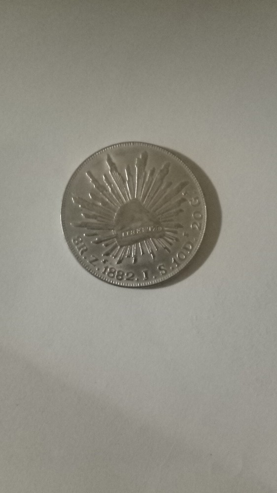 1882 Mexican Republic Coin