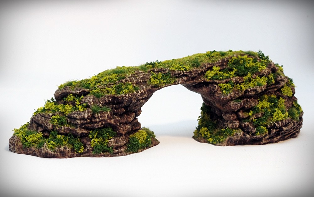 Archie - Tabletop Wargaming, D&D 3D printed hill scatter terrain