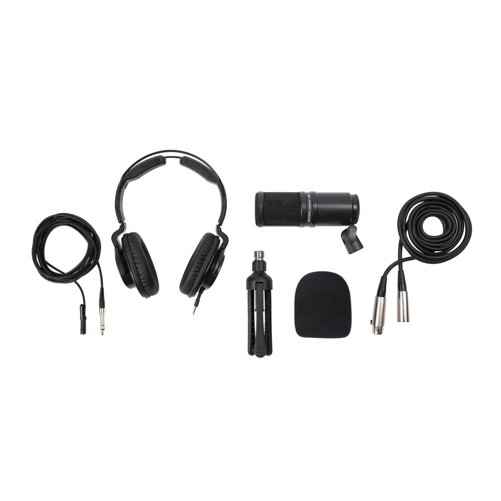 Zoom ZDM-1 Podcast Microphone Pack Accessory Bundle