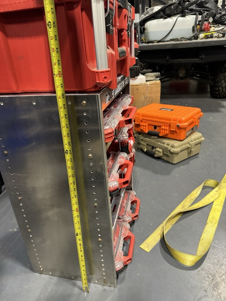 Narrow 21 Able Packout Racking System Milwaukee