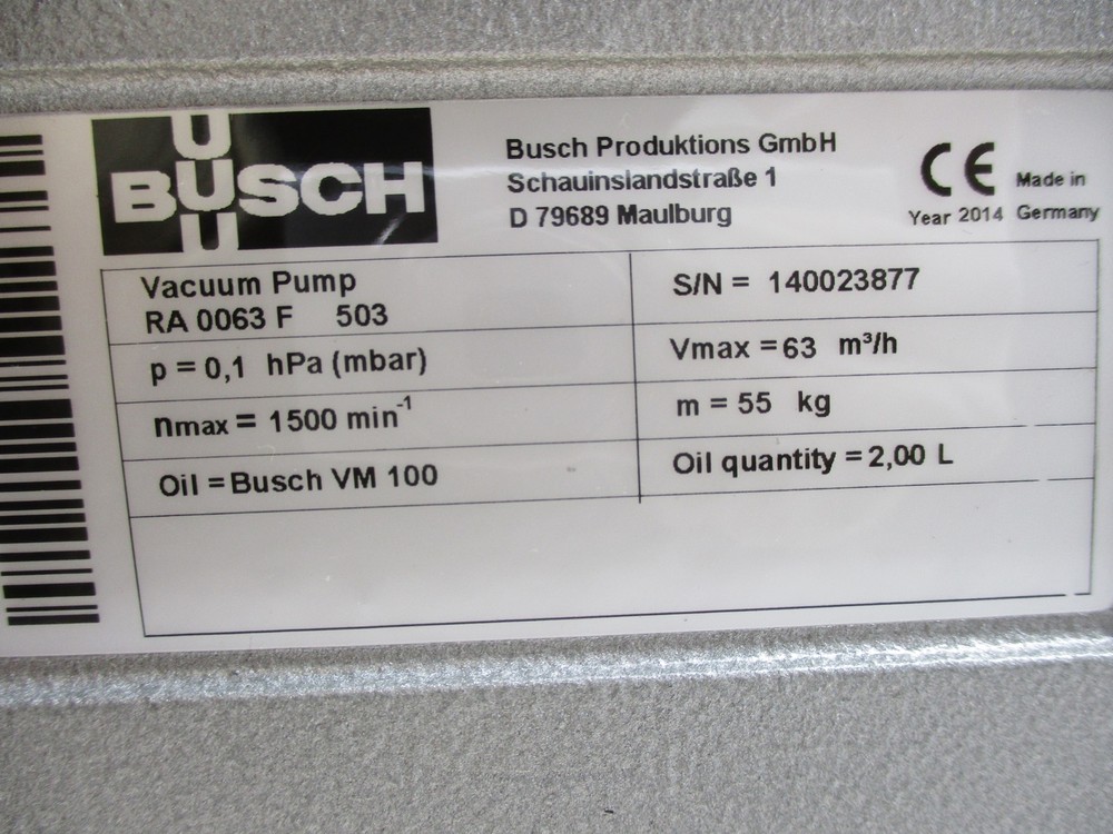BUSCH RA 0063 F 503 NSNP