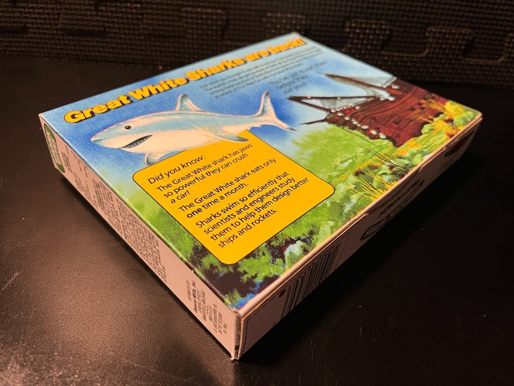 Shark Bites fruit snacks - Empty custom design display box